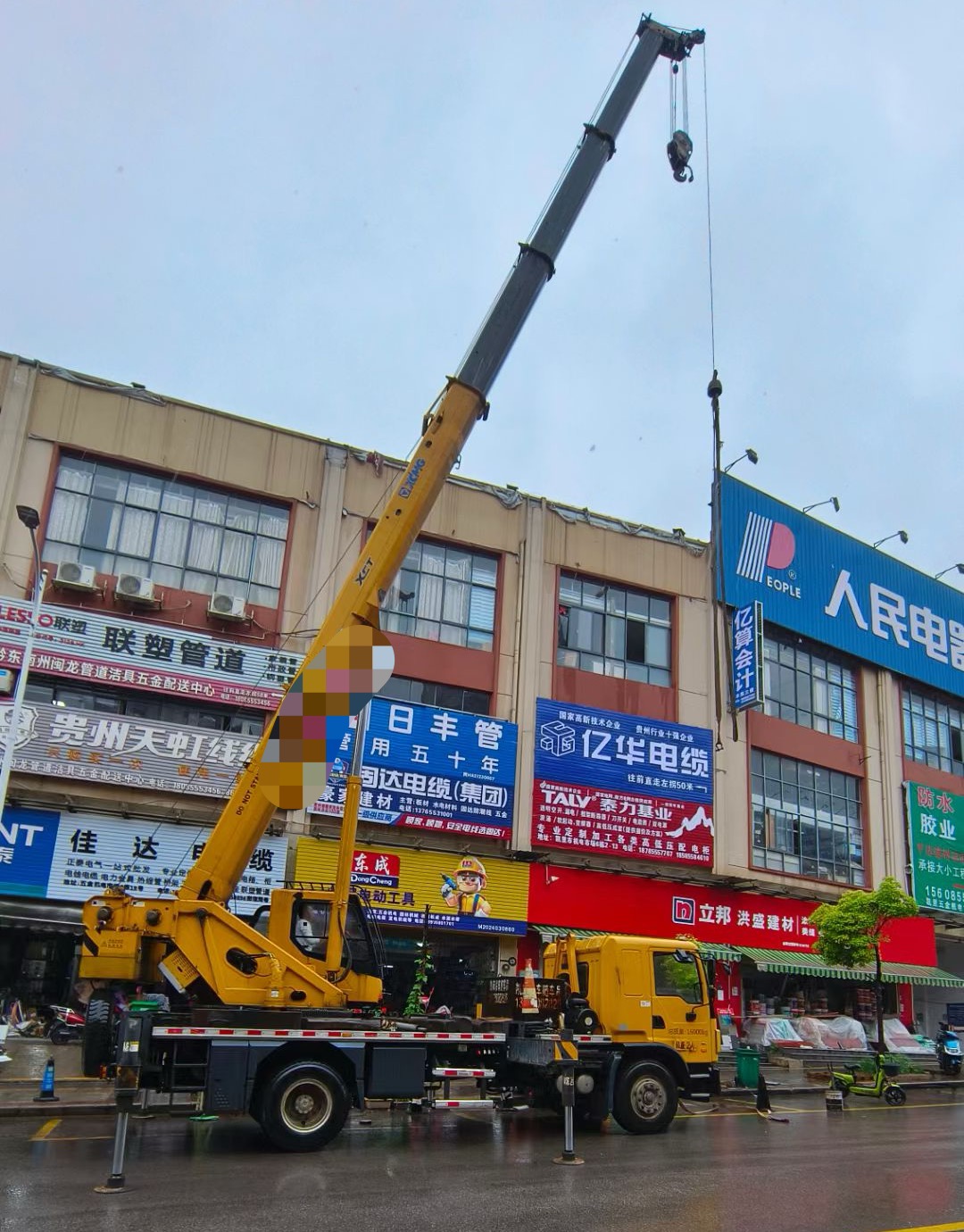 渠县吊车吊机租赁桥梁吊装